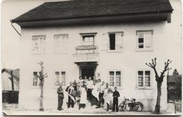 GLATTFELDEN ZH 1930 Restaurant+Metzgerei zum Ochsen