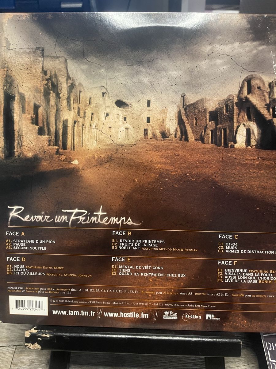 Dischi in vinile: IAM / Revoir in Printemps – Usato da Dagmersellen venduto da stonefinger 1
