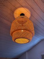 SINNERLIG Hängeleuchte, Bambus/Handarbeit (IKEA)