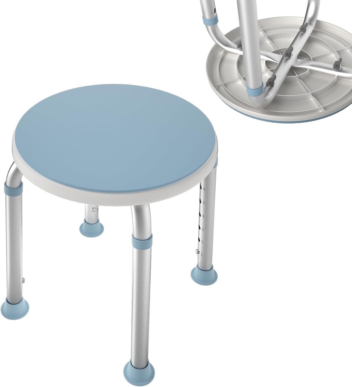 Sgabelli: 360°Drehbarer Duschhocker Duschstuhl Badehocker – Nuovo e nell'imballaggio originale da Bülach venduto da RockBottomOffTheRamp
