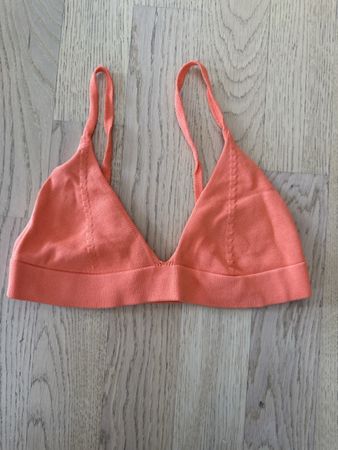 Zara Triangel Top Orange Gr. S - Sommer Must-Have!