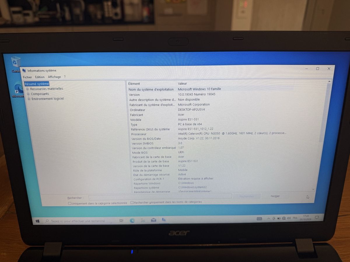 Acer Notebooks: Acer Aspire ES1-531 – Defekt aus Riddes von pan_jbg8 1