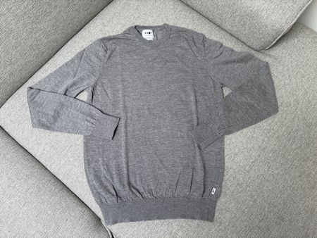 NN07 Herrenpullover Wolle Gr. S anthrazit, NEU