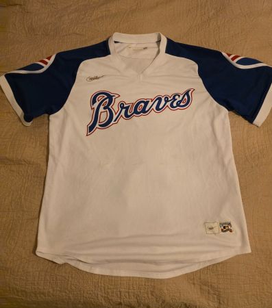 Nike Braves Baseball Jersey Cooperstown Gr. L Top Zustand