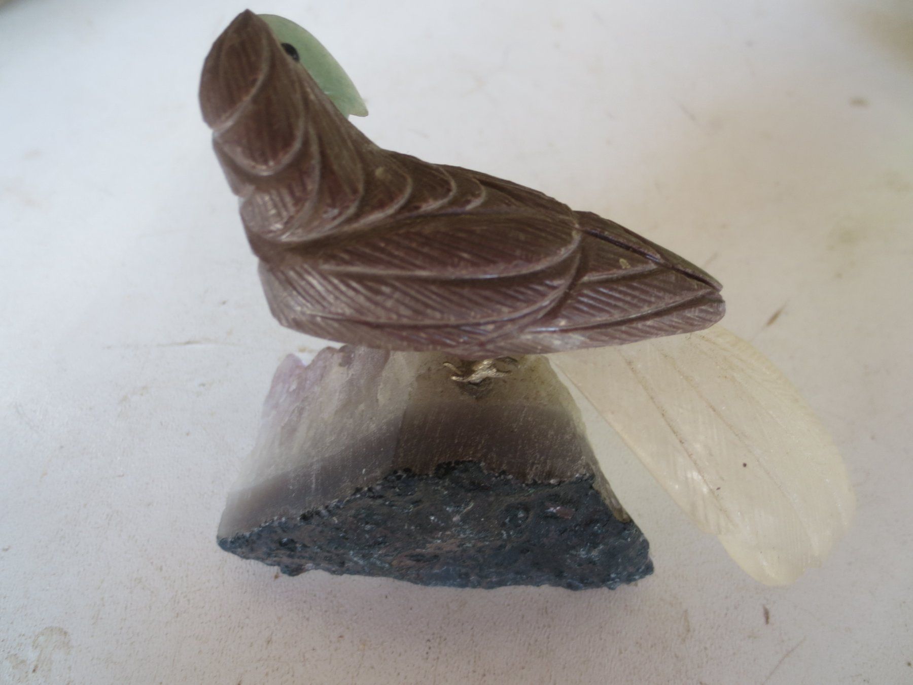 Minerali & Pietre curative: Vogel auf Stein – Usato da Weier im Emmental venduto da waefler03 1