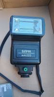 Appareil photo Ricoh KR-10 Super flash Sunpak auto 220 70mm