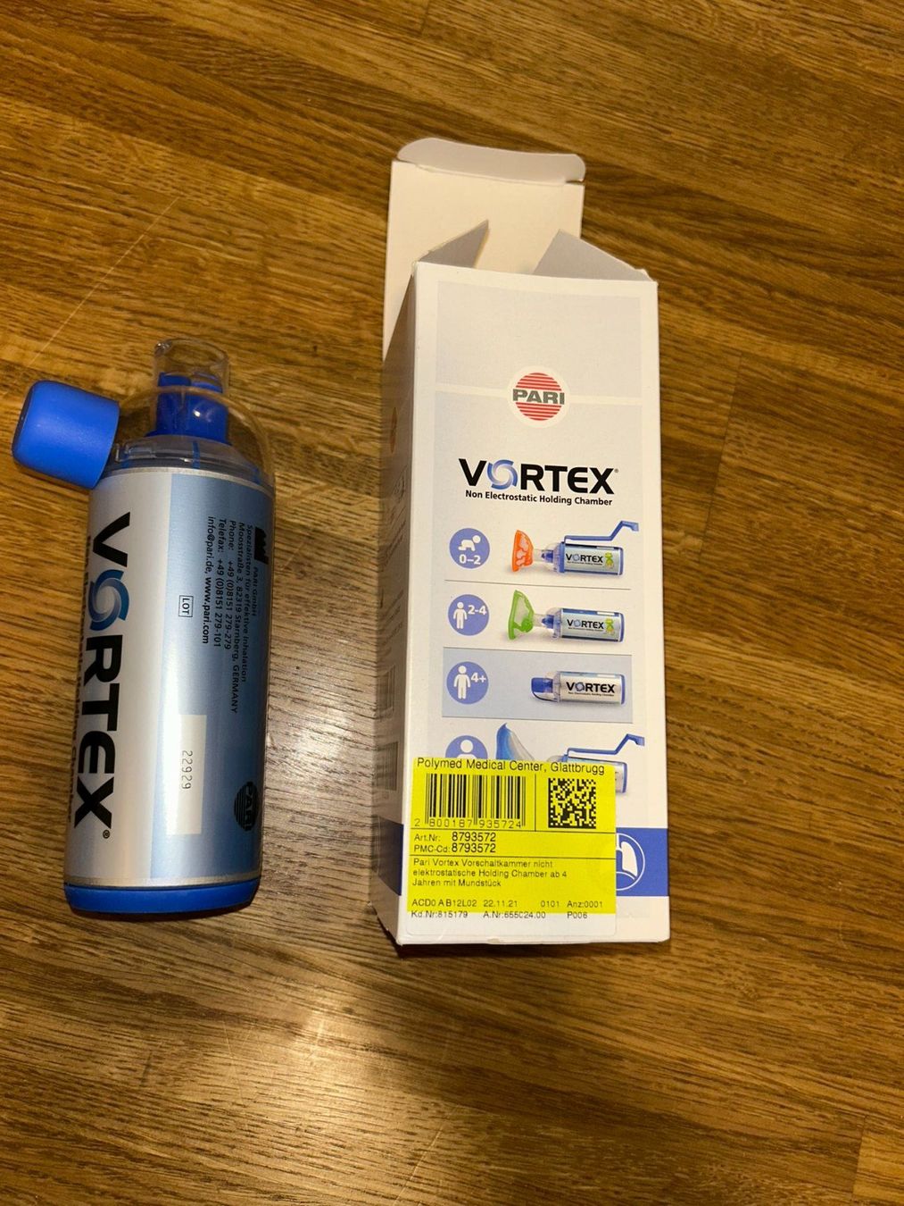 Attrezzature mediche: Inhalierhilfe - Vortex (Medizinisches Gerät) – Usato da Küsnacht ZH venduto da filo_fila8700 2
