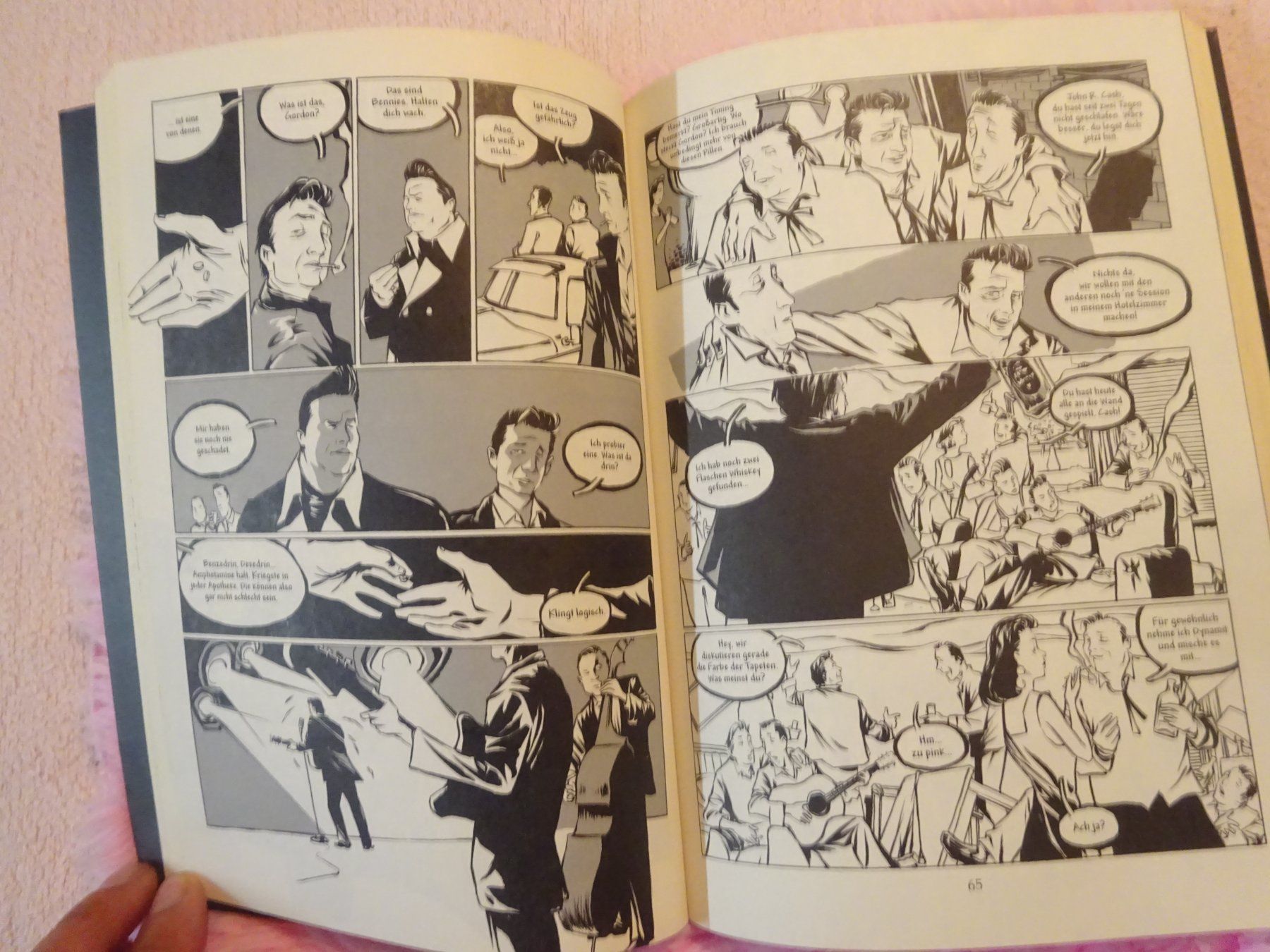 Libri: JOHNNY CASH ** I SEE A DARKNESS ** COMIC – Usato da Luzern venduto da xrayspex99 4
