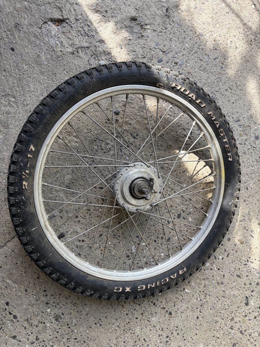 Puch Pièces pour mobylette: Mofa Puch Maxi Speichenrad vorne – Défectueux à Latterbach par Bbutz98 3