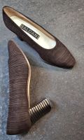 "Baldan" Vintage Wildleder Pumps, Gr. 37.5