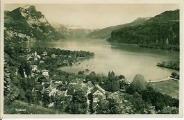 Weesen  SG Dorf, Strandbad  (3) 1936 sehr gut erhalten