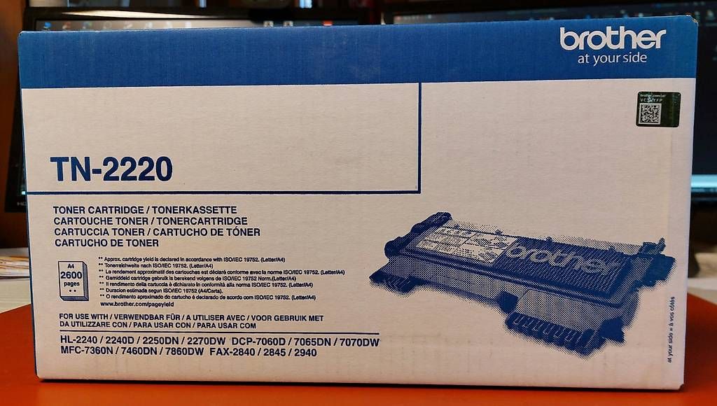 Cartucce per stampanti & toner: Brother Toner TN-2220 Black – Usato da Oberegg venduto da Bakuchiku 1