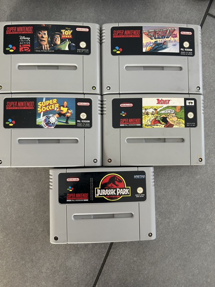 Nintendo Konsolen: Nintendo Snes Konsole mit 5 Top spiele – Gebraucht aus Oftringen von Breza22 1
