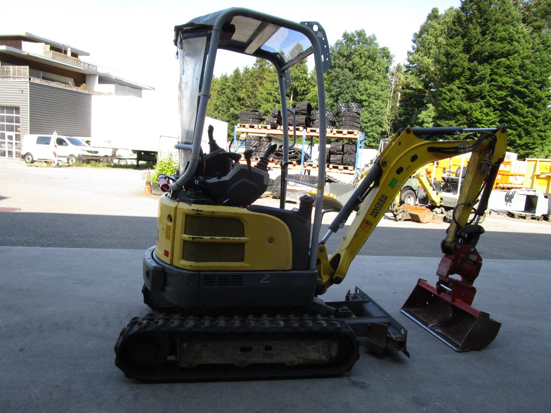 Wacker Neuson Escavatori: Raupenbagger Neuson EZ17 – Usato da Rain venduto da Bob1000 2