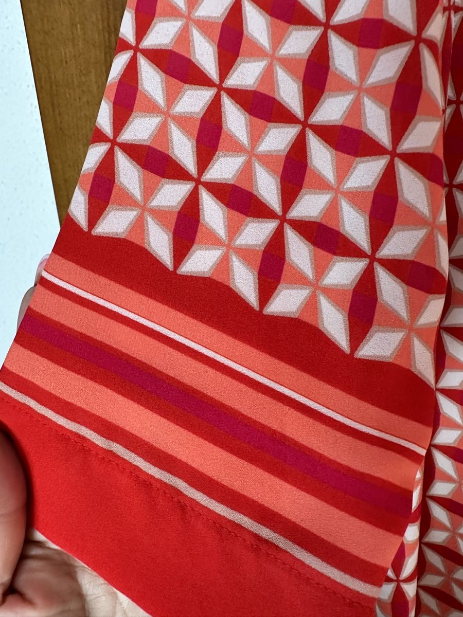 Basler Vestiti: Basler Sommer Kleid, Gr. 36, Rot/Weiss gemustert – Usato da Menziken venduto da cla_8qfq 1