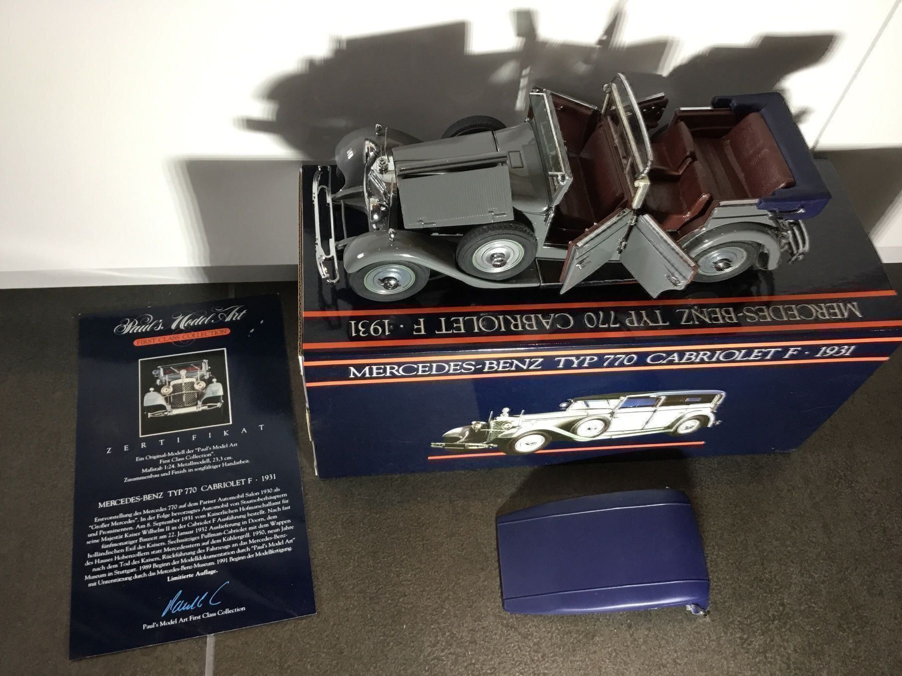 Mercedes-Benz Modellautos: MERCEDES-BENZ TYP 770 KAISER WILLHELM II – Neu und originalverpackt aus Erlenbach im Simmental von Model_box 3