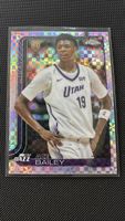 Ace Bailey Rookie Card Utah Jazz Topps X-Fractor