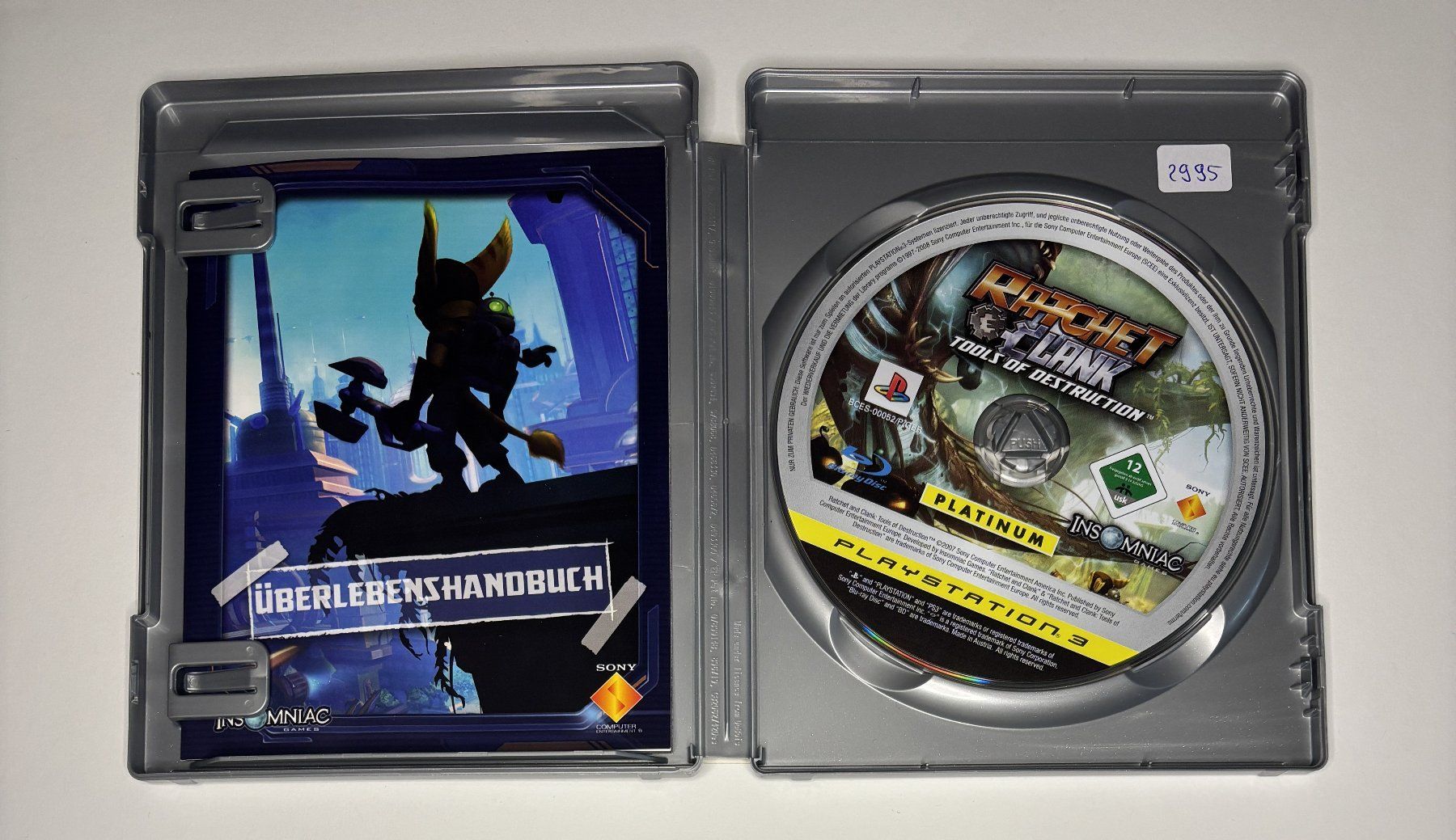 Spiele: PS3 - Ratchet & Clank Future: Tools of Destruction – Gebraucht aus Allschwil von Bullach 1