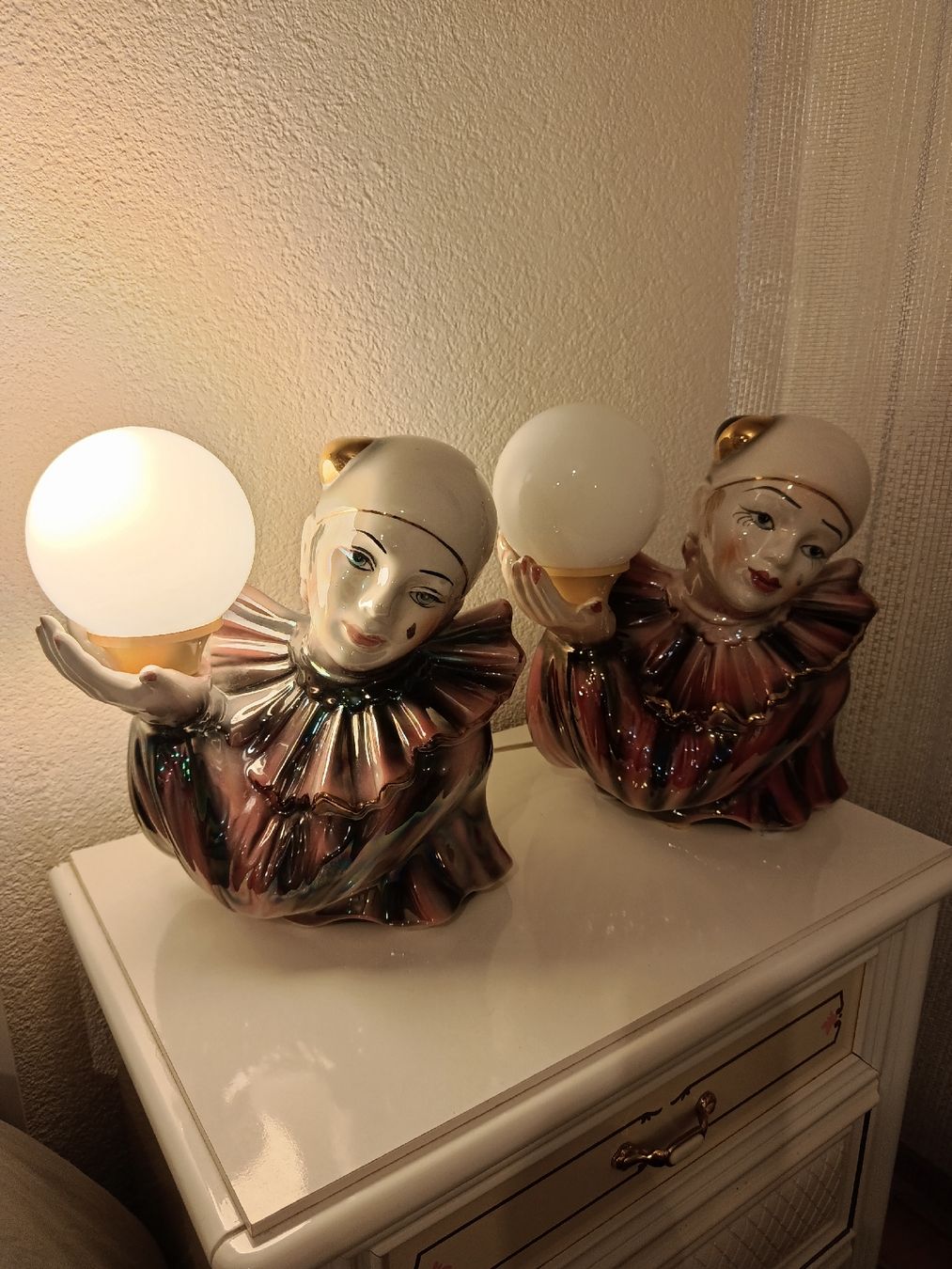 Lampade: deux lampes pierrô – Usato da La chaux de fonds venduto da ton_79f7 3