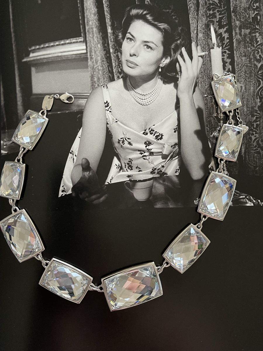 Swarovski Catenine: Swarovski Statement-Halskette  Marke: Swarovski – Nuovo (secondo la descrizione) da Winkel venduto da Glamour-Style 6
