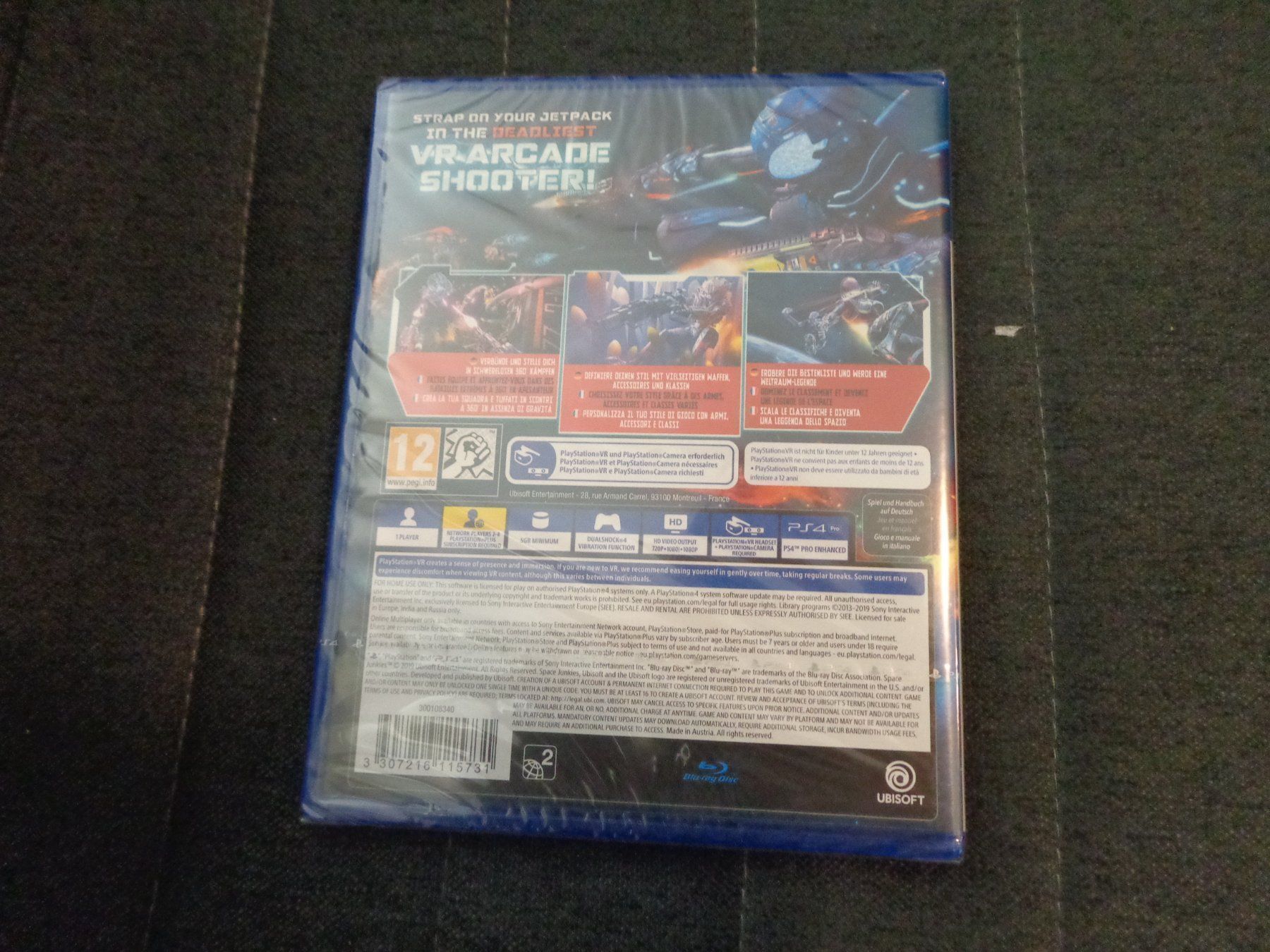 Giochi: Space Junkies PS4 VR NEUWARE – Nuovo e nell'imballaggio originale da Olten venduto da Disc-Ausverkauf 1