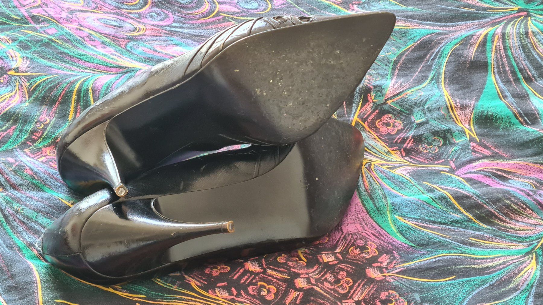 Damenschuhe: 2 paires de Chaussures de soirée noir – Gebraucht aus Romont FR von Glonounou 5