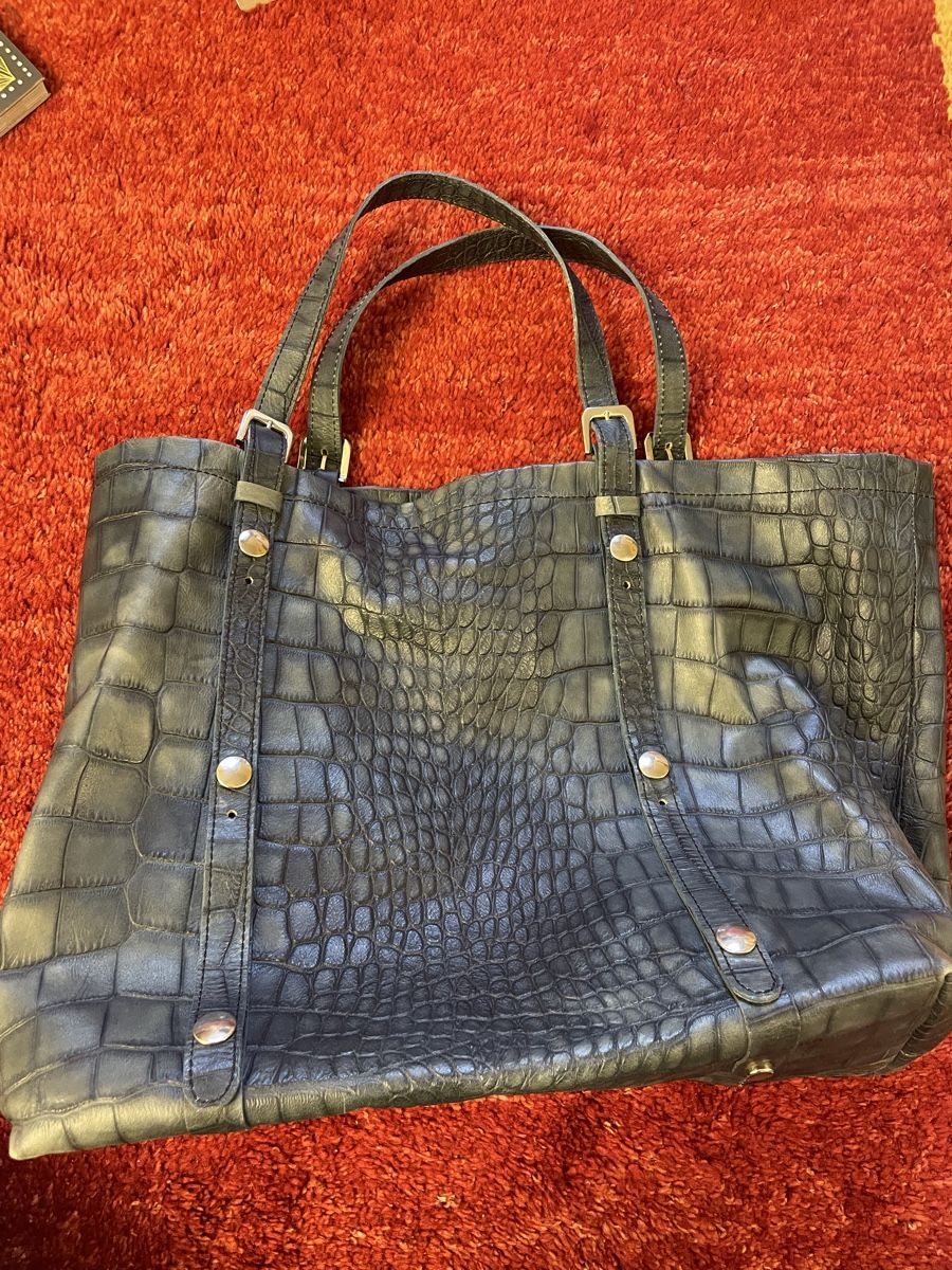Borse da donna: Terranova Handtasche in Kroko Optik – Usato da Dittingen venduto da nje_9nlt