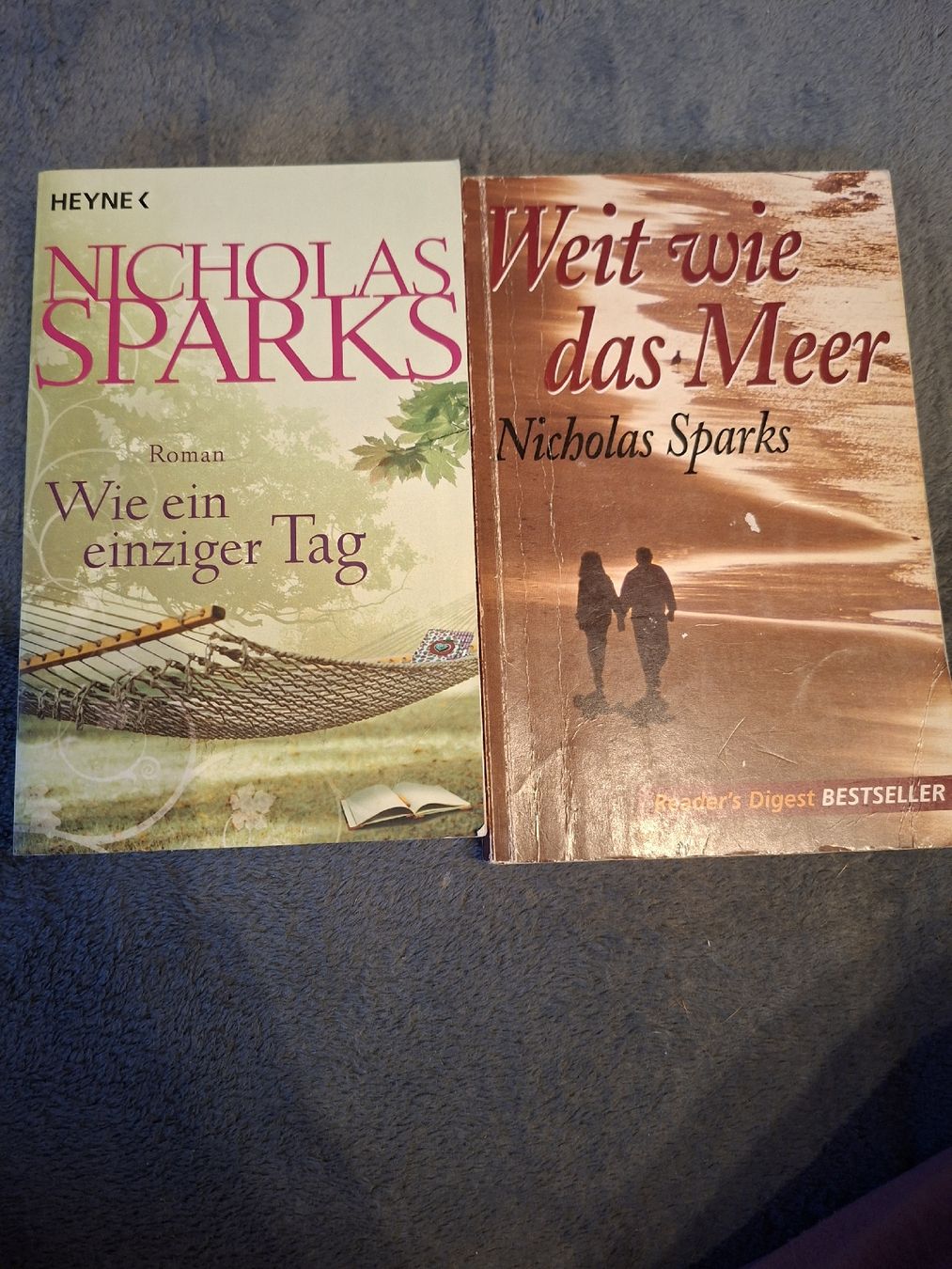 Bücher: Nicholas Sparks 2 Romane – Gebraucht aus Teufen AR von nad_55nm