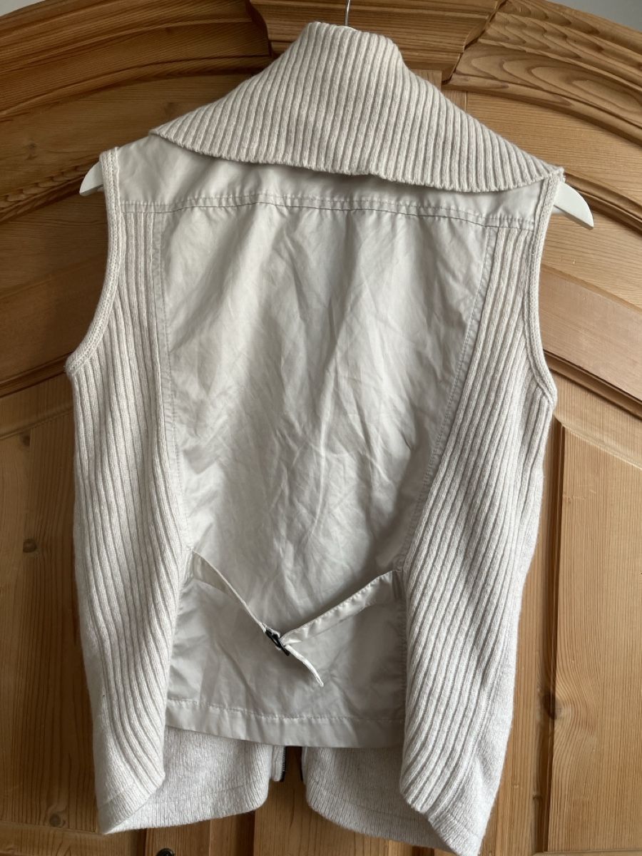 Marc Cain Gilet & Giacche senza maniche: Marc Cain Strickweste Gr. N3 38 offwhite – Nuovo (secondo la descrizione) da Romanshorn venduto da Lieblings_Stuecke 5