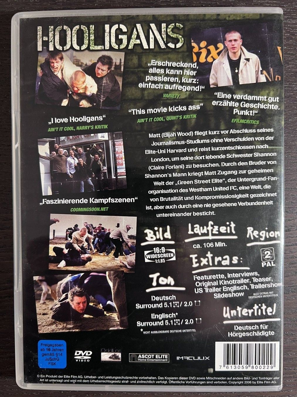 Tous les DVDs: Hooligans – D'occasion à Zürich par FilmFreunde 1