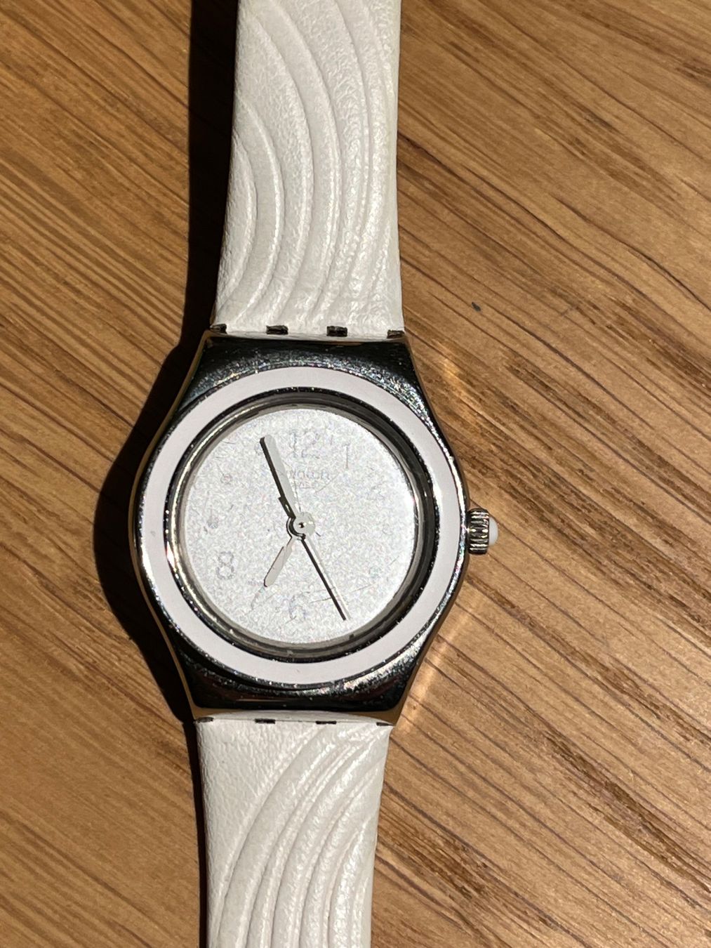 Swatch Orologi: Montre Swatch Irony blanche – Usato da St. Prex venduto da Nikolletta 7