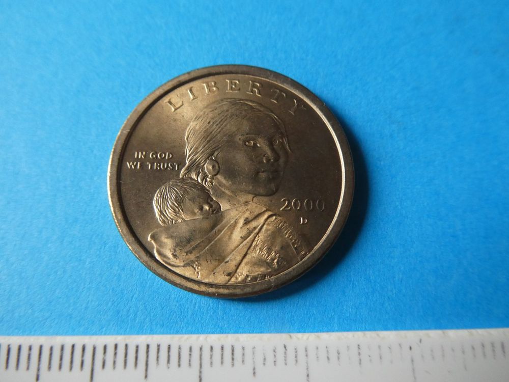 USA 2000 D, 1 Dollar (Gebraucht) in Hinterforst für CHF 1 – mit ...
