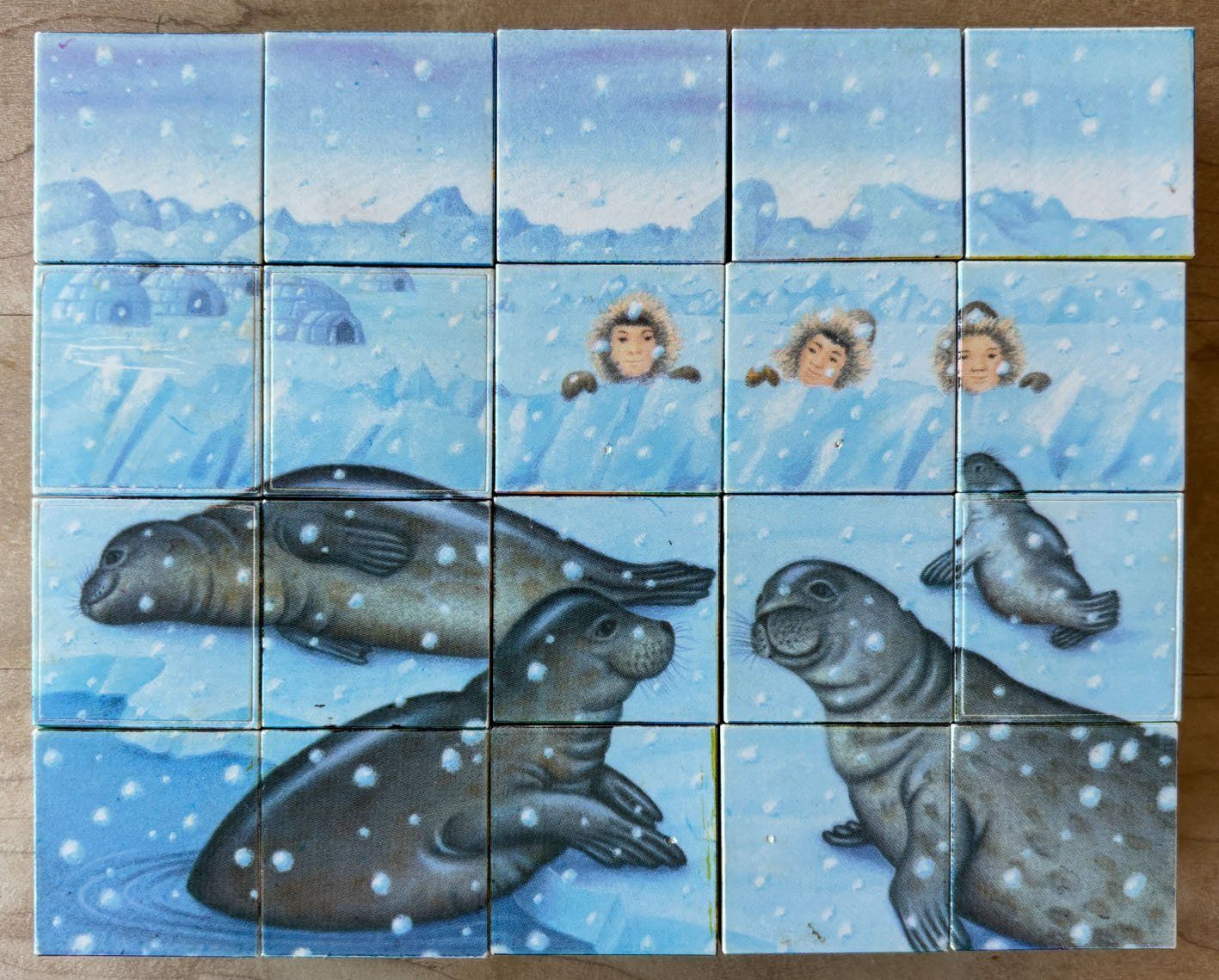 Puzzles: UNICEF, Klötzli-Puzzle – D'occasion à Füllinsdorf par Bubnik 4