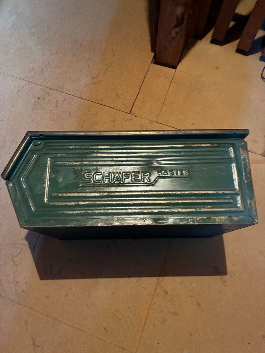 Casse di trasporto: 2 Vintage Metallkiste – Usato da Zürich venduto da Lillybelle15 1