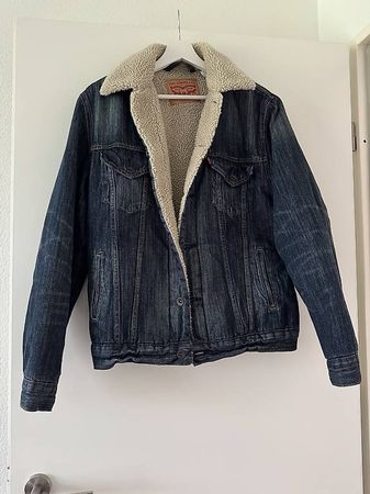 Levi's Sherpa Denim Jacket Gr M  warm für den Herbst/Winter