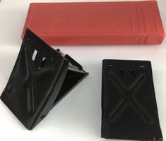 2er Set Radkeile einklappbar mit Aufbewahrungs-Box105 x 80mm