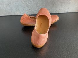 Ballerines en cuir