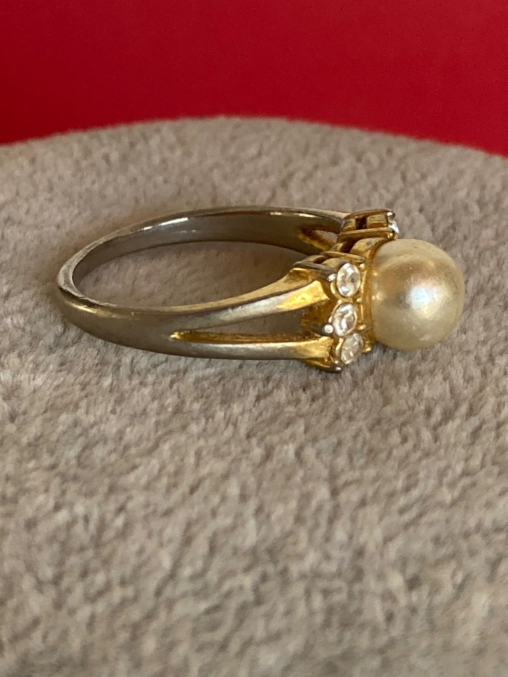 Anelli: Vergoldet Perle Ring (55cm) – Usato da Laufen venduto da Trendmarket 3