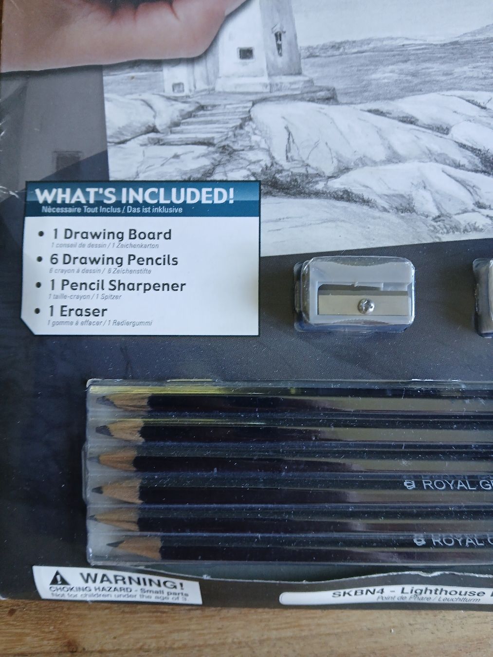 Matite, matite colorate & gessi: Royal Langnickel Sketching Set Lighthouse Point 9pcs – Nuovo e nell'imballaggio originale da Dübendorf venduto da LoRi-2026 1