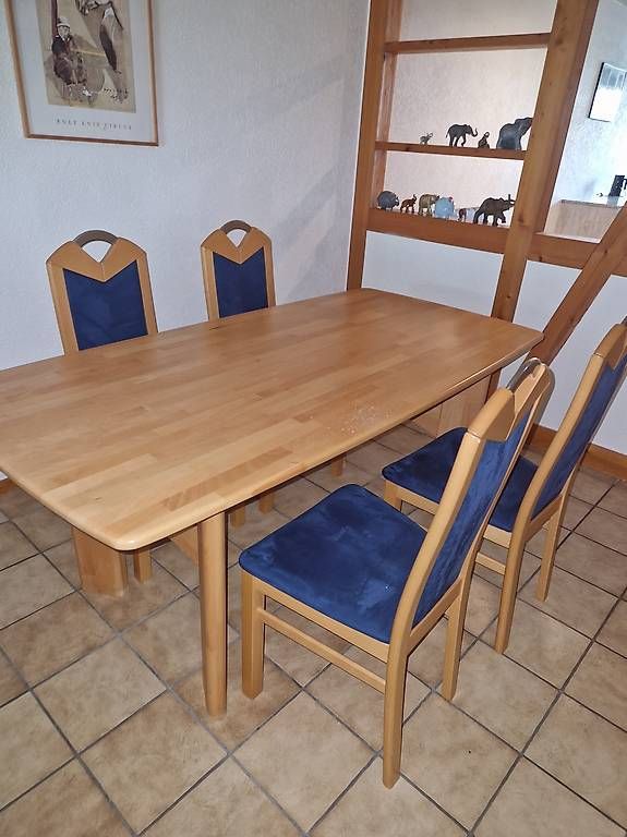 Tavoli: Esstisch massiv m. 6 Stühlen – Usato da Lüterkofen venduto da Nickey01