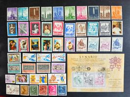 VATIKAN SAMMLUNG AUS 1959 - 1991 GEBRAUCHT