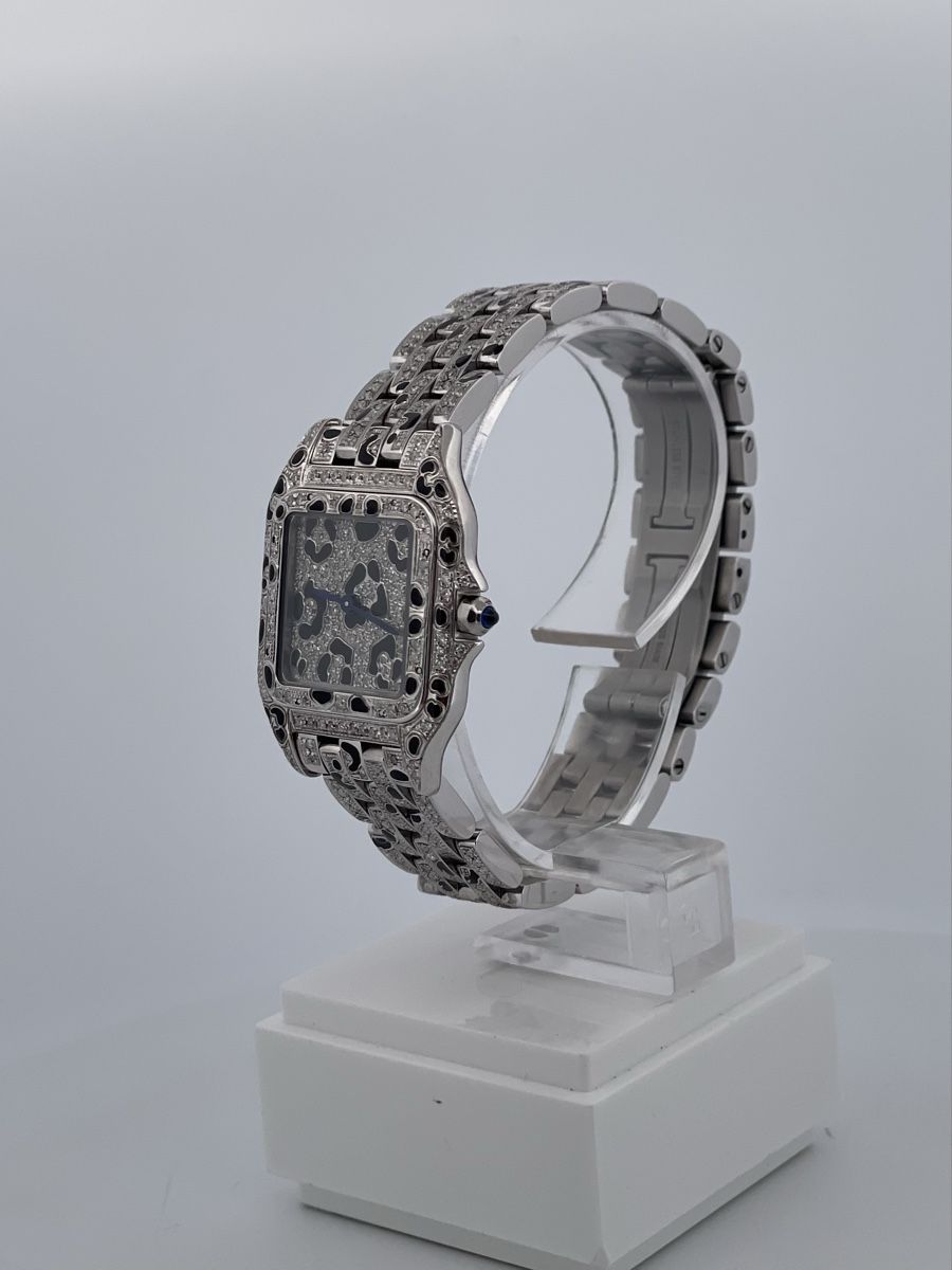 Cartier Orologi: Cartier Panther Medium Iced Out - HPI01721 – Nuovo (secondo la descrizione) da Wettingen venduto da Elegance_Uhren 2