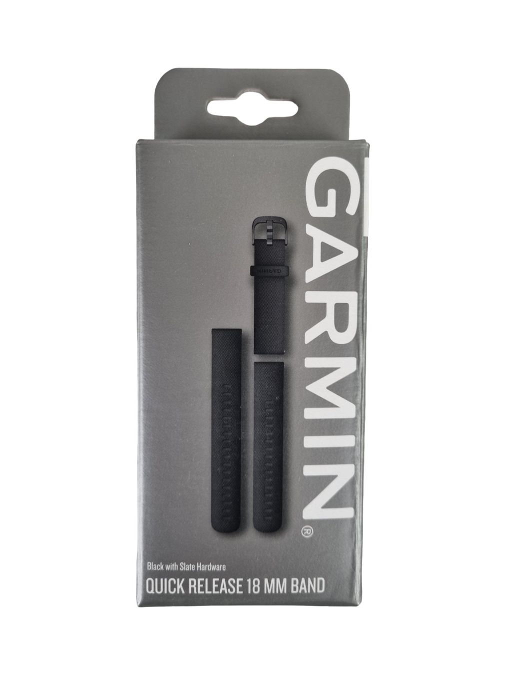 Bracciali & Braccialetti: GARMIN Uhrenband schwarz, 18mm – Nuovo (secondo la descrizione) da Wangen b. Olten venduto da Restwert_Wangen