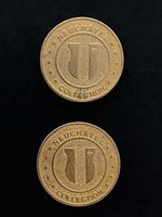 2 Neuchatel Collection Medaillen goldfarben