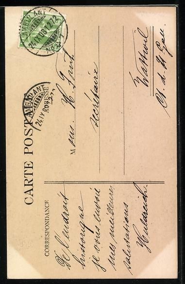 Cartoline postali: AK Yverdon, Monument Pestalozzi, 1908 – Usato da Berlin venduto da bartko-reher 1