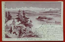 Gruss aus Biel 1906
