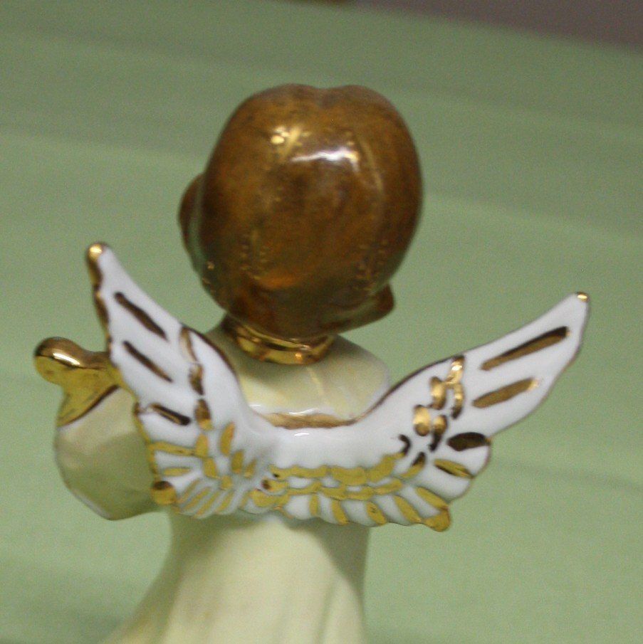 Statuette: Engel mit Harfe – Usato da Flüelen venduto da Alt-und-Neu 4