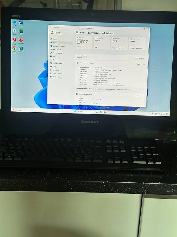 PC: Lanovo Thinkcentre All-in-One 23" – Usato da Caslano venduto da Nap1966