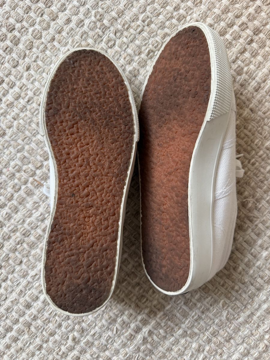 Superga Scarpe da donna: Superga white sneakers size 39,5 – Usato da Steinhausen venduto da phocea10 2