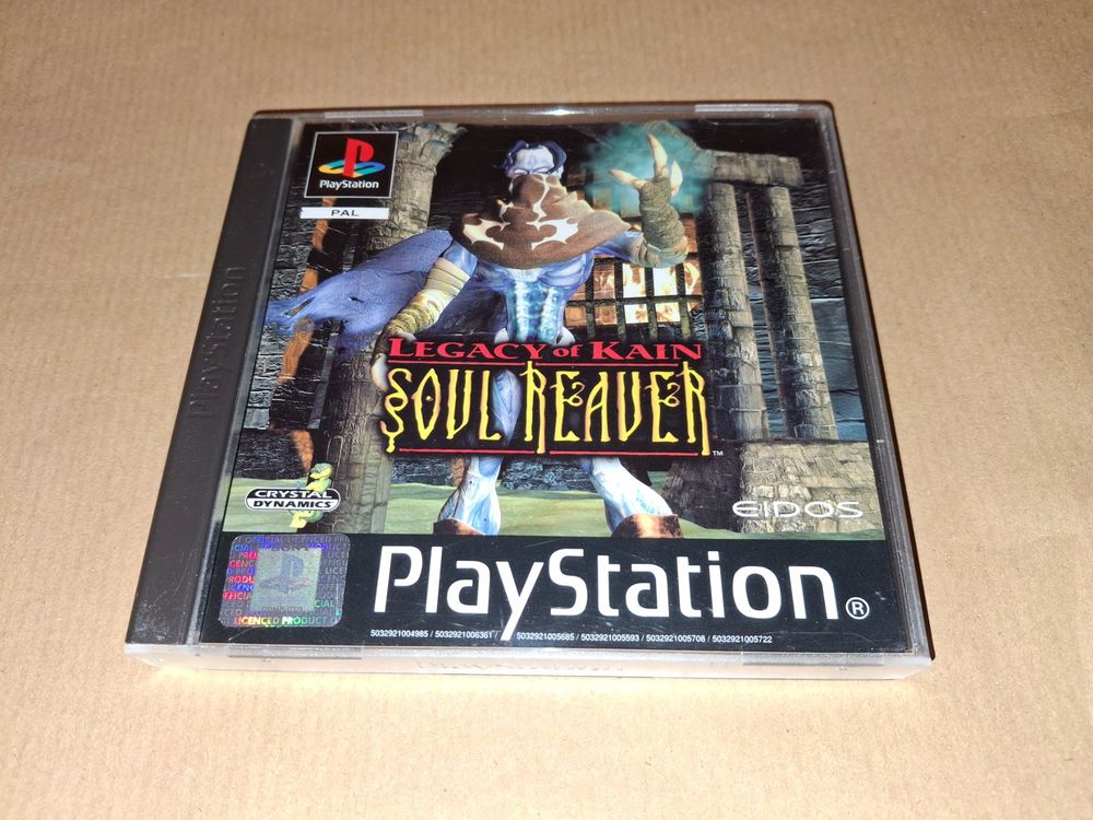 Notice Jeu Legacy Of Kain Soul Reaver - Pour PS1 PlayStation 1, état Correct, Manuel Seul